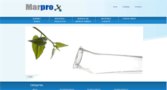 Desktop Screenshot of marpro.cl